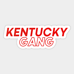 Kentucky Gang Sticker